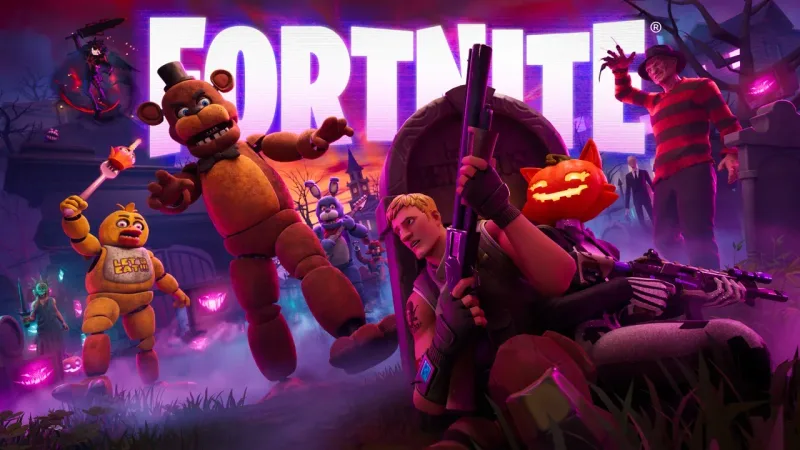 Fortnite Fortnitemares 2026 key art for the October 15 v42.40 update and new Sprites